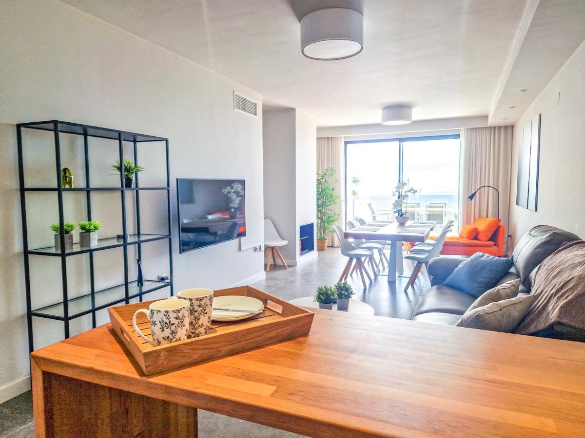 Luxury 2 Bedrooms Apt With Seaview Blue Suite 4104 Manilva Exteriör bild