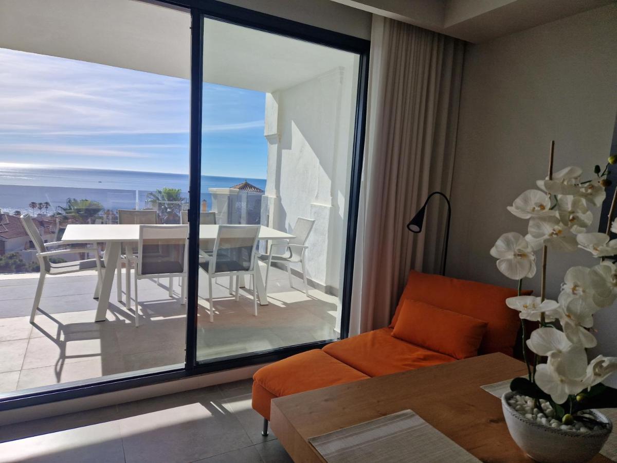 Luxury 2 Bedrooms Apt With Seaview Blue Suite 4104 Manilva Exteriör bild