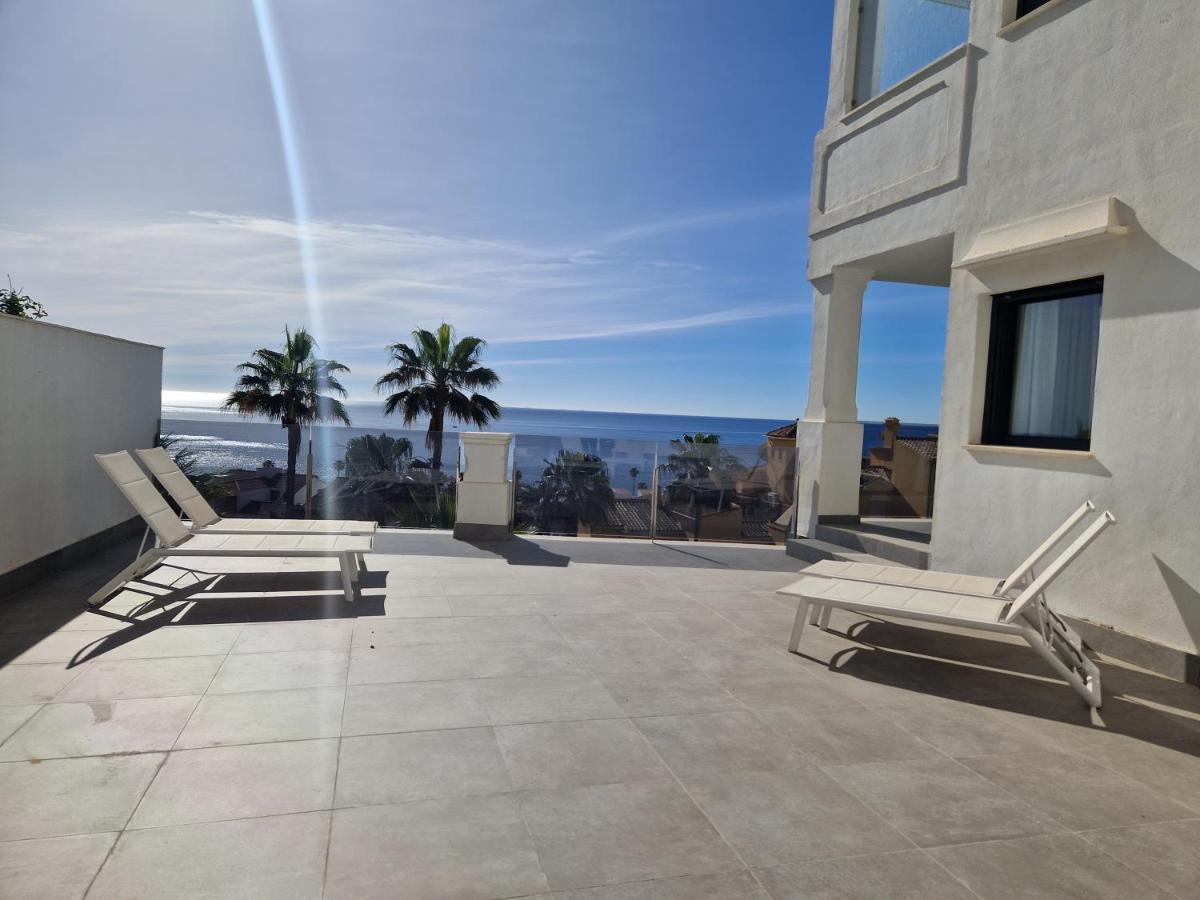 Luxury 2 Bedrooms Apt With Seaview Blue Suite 4104 Manilva Exteriör bild
