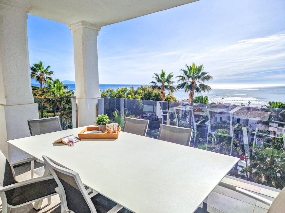 Luxury 2 Bedrooms Apt With Seaview Blue Suite 4104 Manilva Exteriör bild